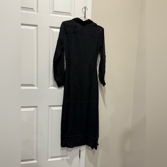 TEREA Women's Raina Draped Crossover Maxi Dress Sz M - Picture 4 of 8